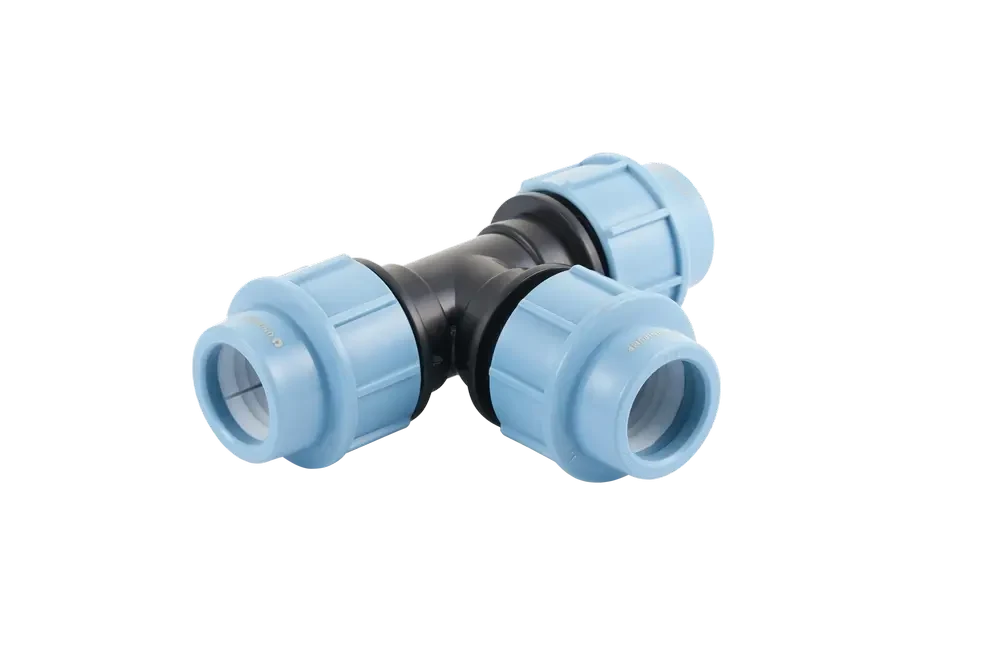 Тройник компрессионный ПНД 25 Unipump